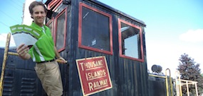 All aboard the 1000 Islands Railway feature