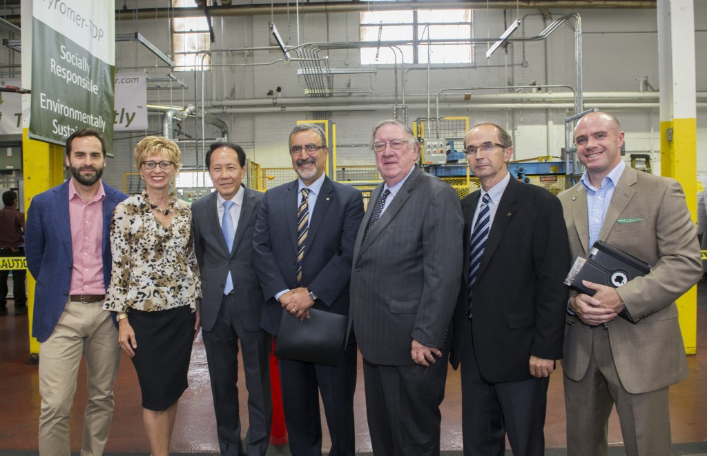 Ontario Tire Stewardship’s R&D grant recipient, Tyromer, opens